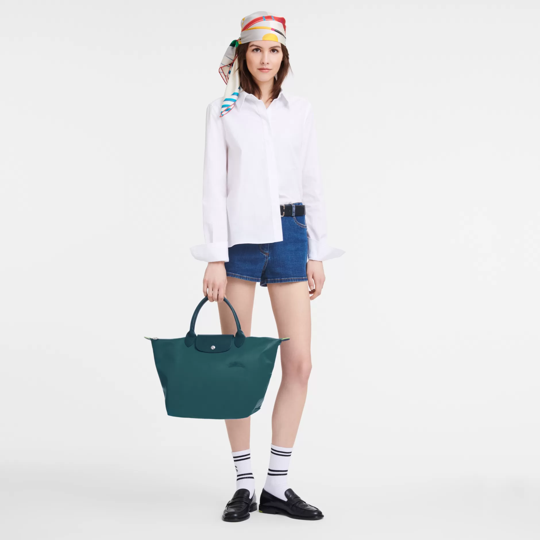 Le Pliage Green Tas Met Handgreep Aan De Bovenkant M>Longchamp Cheap